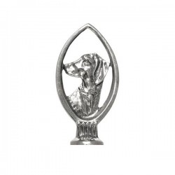 Art Nouveau-Style Dog Statuette Bell - 9.5 см