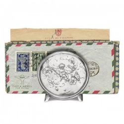 Art Nouveau-Style Putto Cherub & Dolphins Napkin Holder  