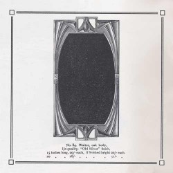 Art Nouveau-Style Secession Wall Mirror - 38 см & Glass