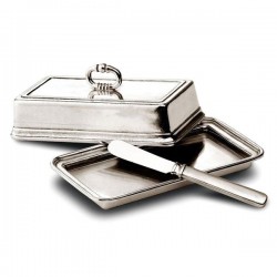 Umbria Butter Dish - 17 x 9.5 см  