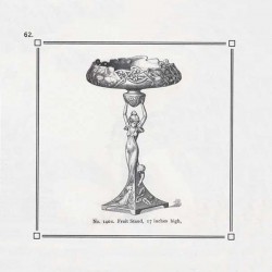 Art Nouveau-Style Donna Fruit Stand - Maiden & Boy (right) - 41.5 см