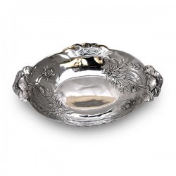 Art Nouveau-Style Fiori Oval Bowl - Poppies - 29 см  