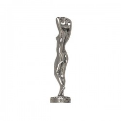 Art Nouveau-Style Combo Naked Lady Statuette Bell - 13 см