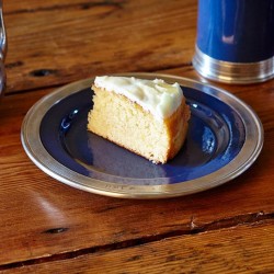 Десертная тарелка Convivio, синяя, 22 см, 4 шт.