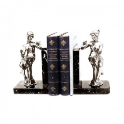 Art Nouveau-Style Donna Bookend (Woman & Sitting) - 20 см  