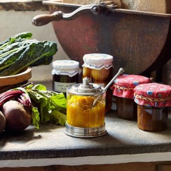 Sirmione Jam Pot (with spoon) - 13 см 