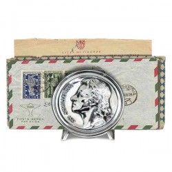 Art Nouveau-Style Friedrich von Schiller Napkin Holder  