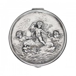 Art Nouveau-Style Putto Hinged Lidded Box (Cherubs) - 10.5 см  