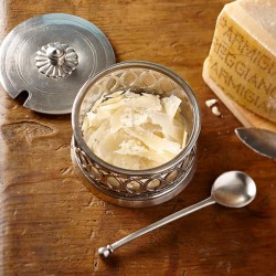 Napoli Parmesan Dish (with spoon) - 9 см 