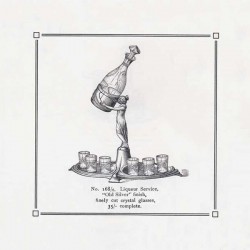 Art Nouveau набор для ликера Donna
