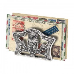 Art Nouveau-Style Gufo Letter Holder - Owl  