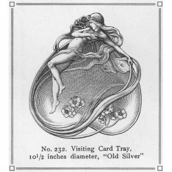 Art Nouveau-Style Ninfa Jewellery Tray - 22 x 27 см  