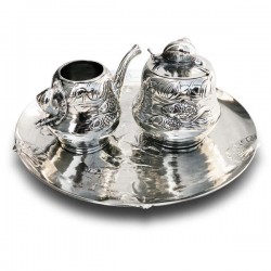 Art Nouveau-Style Pesce Sugar Pot - 9.5 см  