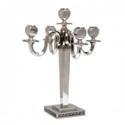 Art Nouveau-Style 5 Flame Victorian Candelabra - Curved - 42 см