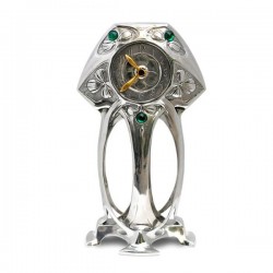Art Nouveau-Style Art Deco Table Clock (Brass Hands) - 20 см  