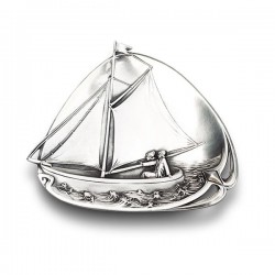 Art Nouveau-Style Barca Pocket Change Tray - Sailing Boat - 20.5 см  