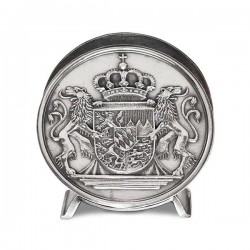 Art Nouveau-Style Bavarian Coat of Arms Napkin Holder  