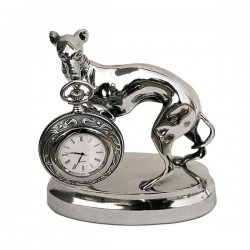 Art Nouveau-Style Cane Greyhound Pocket Watch Stand - 15.5 см  
