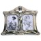 Art Nouveau-Style Carosello Double Photo Frame - 33.5 x 24.5 см  