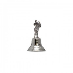 Art Nouveau-Style Combo Man Statuette Bell - 9 см