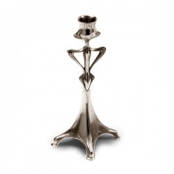 Art Nouveau-Style Donna Candlestick - 24 см