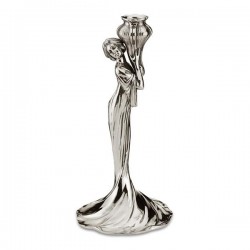 Art Nouveau-Style Donna Candlestick - Maiden (left) - 30.5 см