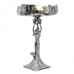 Art Nouveau-Style Donna Fruit Stand - Maiden & Boy (left) - 41.5 см