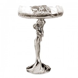 Art Nouveau-Style Donna Fruit Stand - Maiden (left) - 38 см