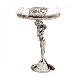 Art Nouveau-Style Donna Fruit Stand - Maiden (right) - 38 см