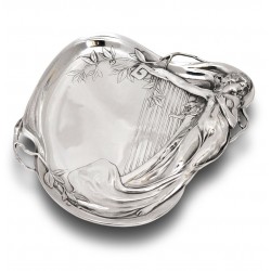 Art Nouveau-Style Donna Lady & Harp Jewellery Tray - 25 см  