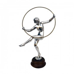 Art Nouveau-Style Donna Sculpture - Gymnast - 26 см  