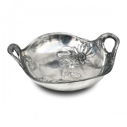 Art Nouveau-Style Fiori Flower Bowl (with handles)  