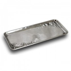 Art Nouveau-Style Fiori Rectangular Tray (with flowers) - 27 см  