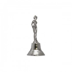 Art Nouveau-Style Lady Statuette Bell - 12 см