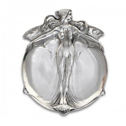 Art Nouveau-Style Ninfa Butterfly Lady Jewellery Tray - 18 x 14 см  