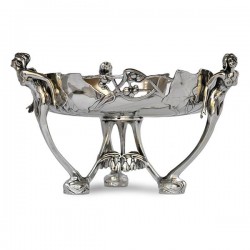 Art Nouveau-Style Ninfa Fruit Stand - Three Ladies - 33 см  