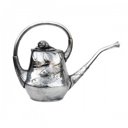 Art Nouveau-Style Pesce Tea Pot - 20.5 см  