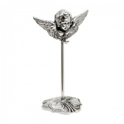 Art Nouveau-Style Putto Cherub Pocket Watch Stand - 10 см  