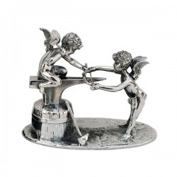 Art Nouveau-Style Putto Sculpture - Angel Craftsmen - 12 x 10 см  