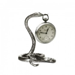 Art Nouveau-Style Serpente Snake Pocket Watch Stand - 9 см  