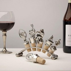 Держатель для 6 бутылочных пробок Art Deco, 19 см
