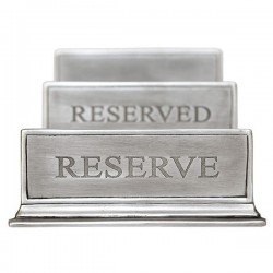 Tavola Mia 'Reserved' Table Sign - 11.5 x 4.5 см  