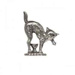Art Nouveau-Style Cat Statuette Bell - 7.5 см