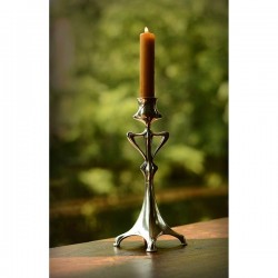 Art Nouveau-Style Donna Candlestick - 24 см