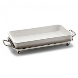 Convivio Casserole Dish Holder - White - 22 x 37 cm