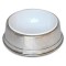 Convivio White Enamel Pet Bowl - 23 см