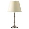 Didio Electric Lamp with Raw Silk Shade - 49 см