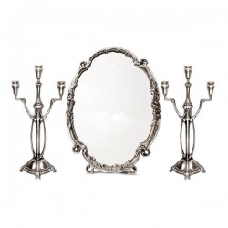 Art Nouveau-Style Barocco Table Mirror - 54.5 см