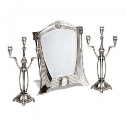 Art Nouveau-Style Secession Table Mirror - 53 см