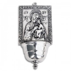 Madonna Holy Water Stoup - Square - 19 см  